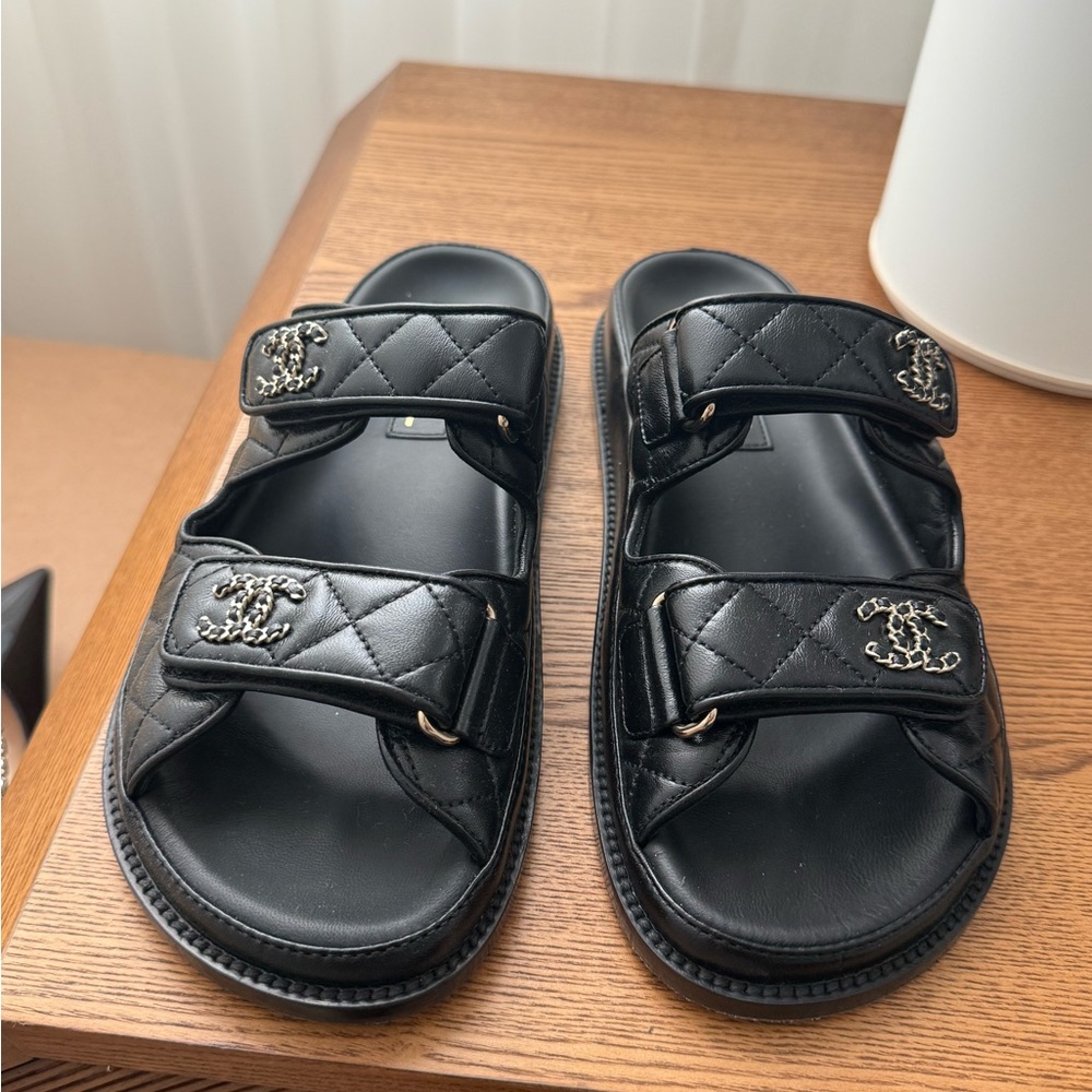 CHANEL Dad Slide Mules